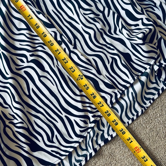 Zebra Print Long Sleeve Shirt - Picture 7 of 7